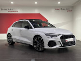 Audi A3 Sportback occasion année 2023 boite Automatique Annonce Audi A3 Sportback occasion Essence Sportback 35 TFSI Mild Hybrid 150 S tronic 7 S line à SAINT-OUEN