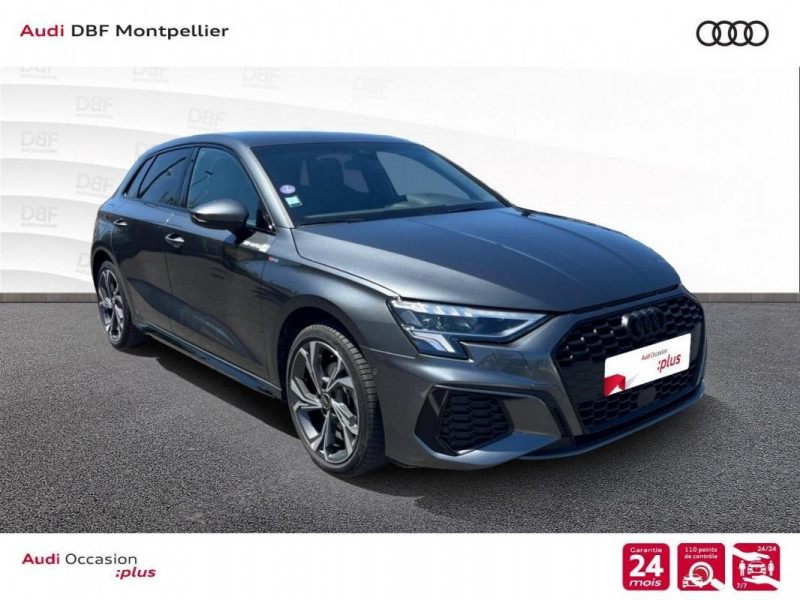 Audi A3 Sportback sportback 35 TFSI Mild Hybrid 150 S tronic 7 S line  occasion  Montpellier - photo n6