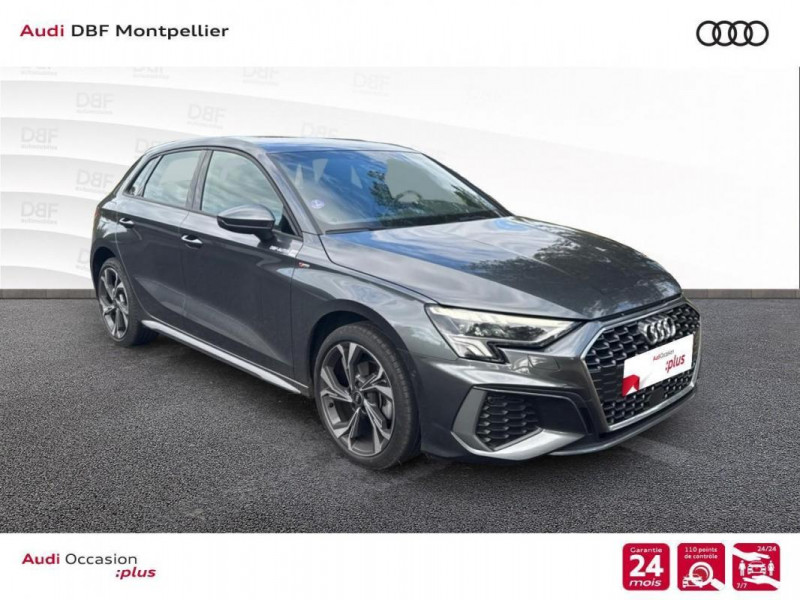 Audi A3 Sportback sportback 35 TFSI Mild Hybrid 150 S tronic 7 S line  occasion  Montpellier - photo n2