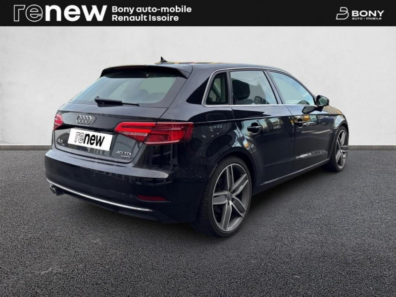 Audi A3 Sportback sportback 40 TDI 184 S tronic 7 Quattro Design Luxe  occasion  Issoire - photo n4
