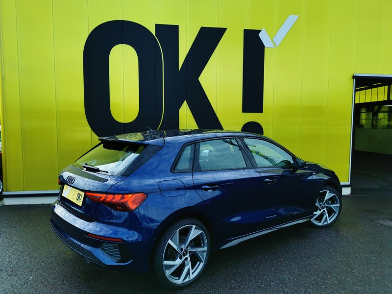 Audi A3 Sportback sportback 40 TDI quattro S line 200 ch S-tronic7 Camera Blue  occasion  THIONVILLE - photo n4