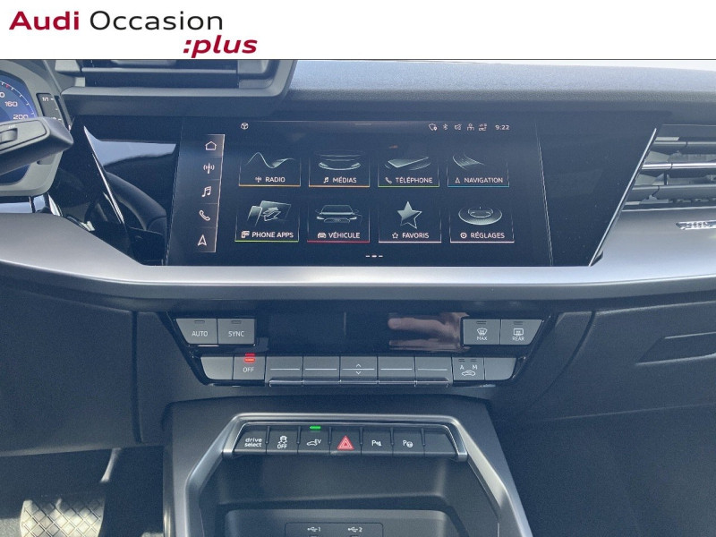 Audi A3 Sportback Sportback 40 TFSI e 204ch Design S tronic 6  occasion  CESSON SEVIGNE - photo n9