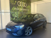Audi A3 Sportback occasion année 2025 boite Automatique Annonce Audi A3 Sportback occasion Essence Sportback 40 TFSI e 204ch PHEV S line S tronic 6 à HOENHEIM