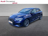 Audi A3 Sportback occasion année 2024 boite Automatique Annonce Audi A3 Sportback occasion Essence Sportback 40 TFSI e 204ch S line S tronic 6 à THIONVILLE