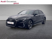 Audi A3 Sportback occasion année 2022 boite Automatique Annonce Audi A3 Sportback occasion Essence Sportback 40 TFSI e 204ch S line S tronic 6 à REZE