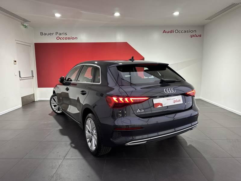 Audi A3 Sportback Sportback 40 TFSIe 204 S tronic 6 Design Luxe  occasion  SAINT-OUEN - photo n3