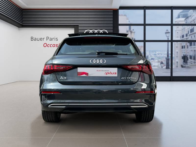 Audi A3 Sportback Sportback 40 TFSIe 204 S tronic 6 Design Luxe  occasion  NANTERRE - photo n4