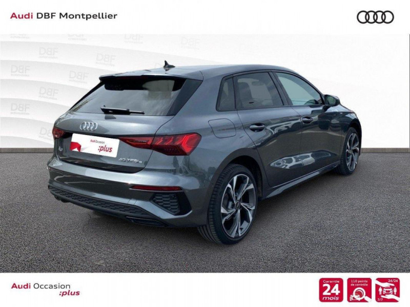 Audi A3 Sportback sportback 40 TFSIe 204 S tronic 6 S line  occasion  Montpellier - photo n7