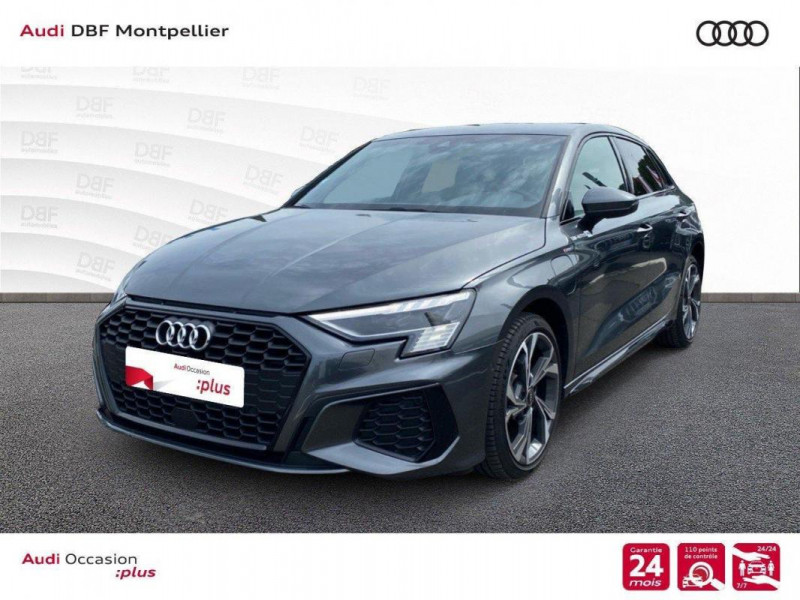 Audi A3 Sportback sportback 40 TFSIe 204 S tronic 6 S line  occasion  Montpellier