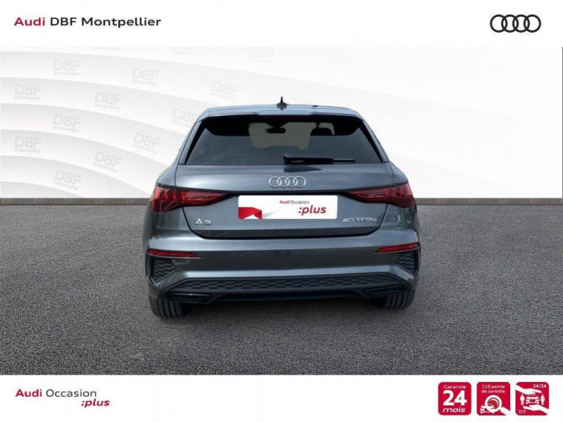 Audi A3 Sportback sportback 40 TFSIe 204 S tronic 6 S line  occasion  Montpellier - photo n4