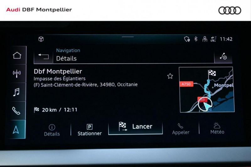 Audi A3 Sportback sportback 40 TFSIe 204 S tronic 6 S line  occasion à Saint-Clment-de-Rivire - photo n°7