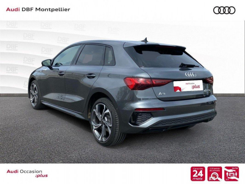 Audi A3 Sportback sportback 40 TFSIe 204 S tronic 6 S line  occasion  Montpellier - photo n3