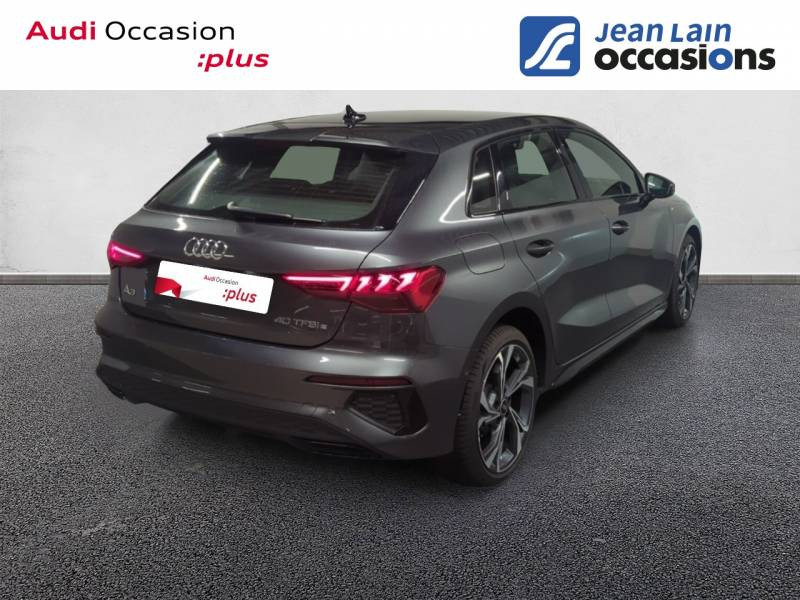 Audi A3 Sportback Sportback 40 TFSIe 204 S tronic 6 S line  occasion  La Motte-Servolex - photo n5