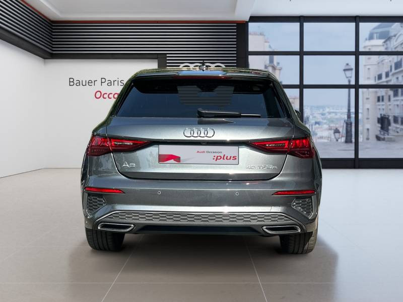 Audi A3 Sportback Sportback 40 TFSIe 204 S tronic 6 S line  occasion  NANTERRE - photo n4