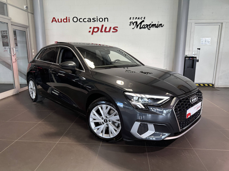 Audi A3 Sportback SPORTBACK A3 Sportback 30 TFSI Mild Hybrid 110 S tronic 7  occasion à Saint Maximin - photo n°1