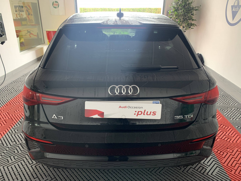 Audi A3 Sportback SPORTBACK A3 Sportback 35 TDI 150 S tronic 7  occasion à Saint-Malo - photo n°5