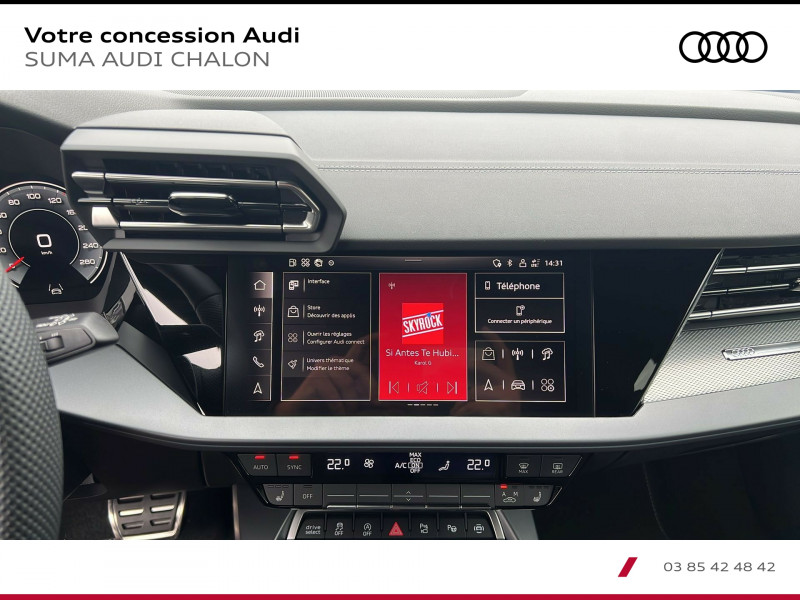 Audi A3 Sportback SPORTBACK A3 Sportback 35 TFSI Mild Hybrid 150 S tronic 7  occasion  Chalon sur Sane - photo n9