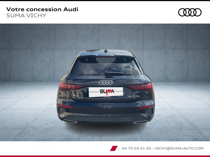 Audi A3 Sportback SPORTBACK A3 Sportback 35 TFSI Mild Hybrid 150 S tronic 7  occasion à CHARMEIL - photo n°4