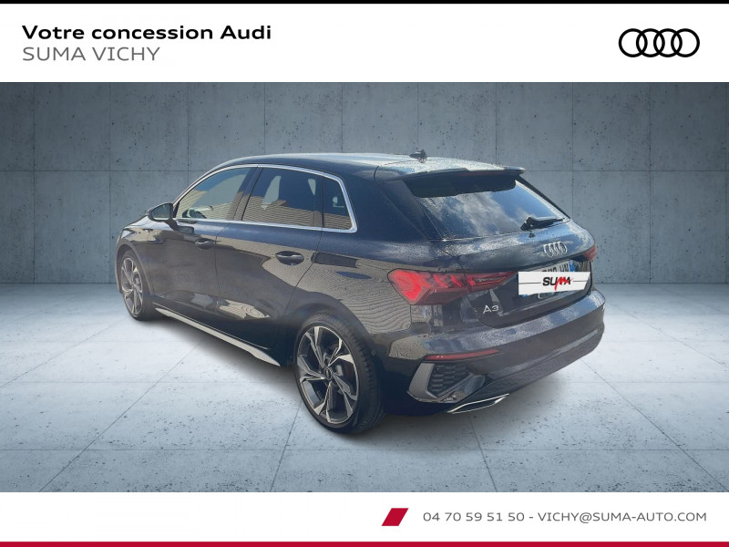 Audi A3 Sportback SPORTBACK A3 Sportback 35 TFSI Mild Hybrid 150 S tronic 7  occasion à CHARMEIL - photo n°3