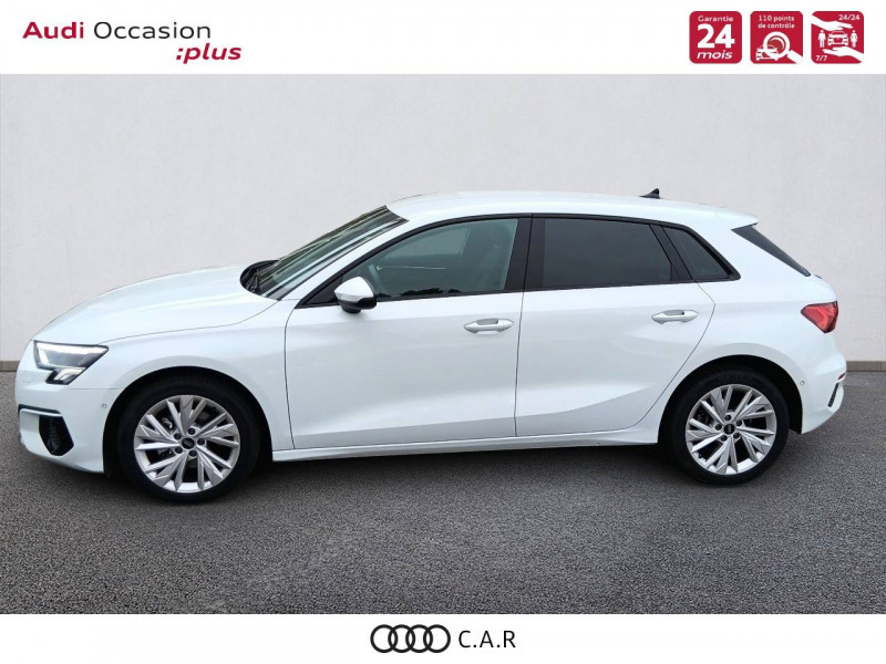 Audi A3 Sportback SPORTBACK A3 Sportback 35 TFSI Mild Hybrid 150 S tronic 7  occasion  La Rochelle - photo n3