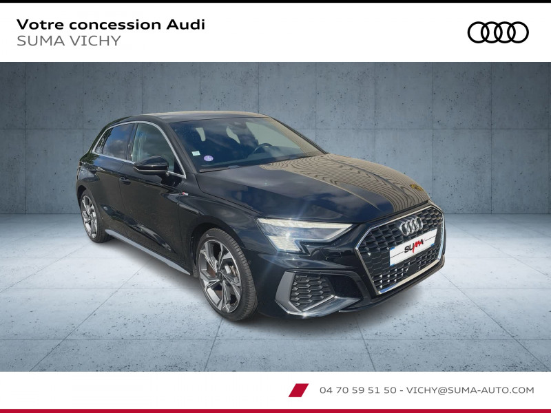 Audi A3 Sportback SPORTBACK A3 Sportback 35 TFSI Mild Hybrid 150 S tronic 7  occasion à CHARMEIL - photo n°7