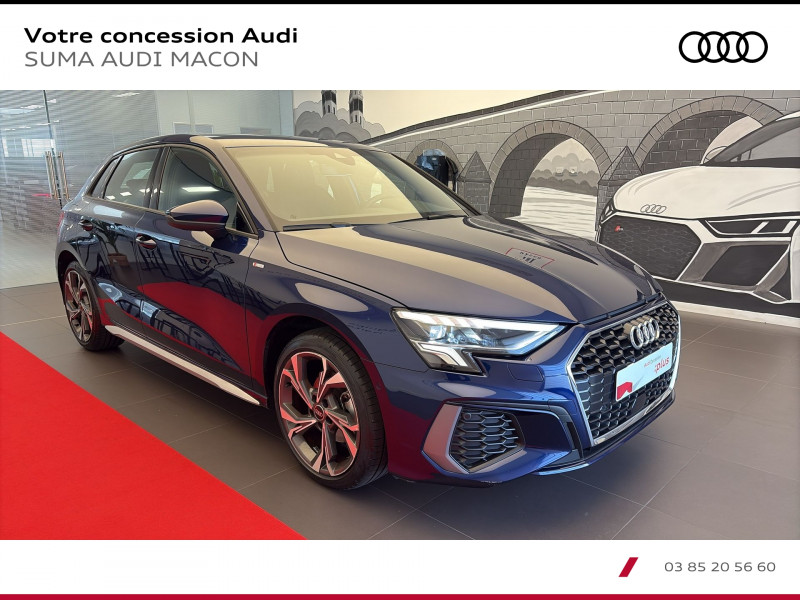 Audi A3 Sportback SPORTBACK A3 Sportback 35 TFSI Mild Hybrid 150 S tronic 7  occasion  Mcon - photo n9