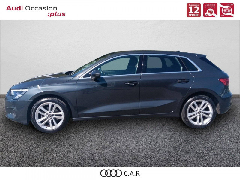 Audi A3 Sportback SPORTBACK A3 Sportback 35 TFSI Mild Hybrid 150 S tronic 7  occasion à La Rochelle - photo n°3