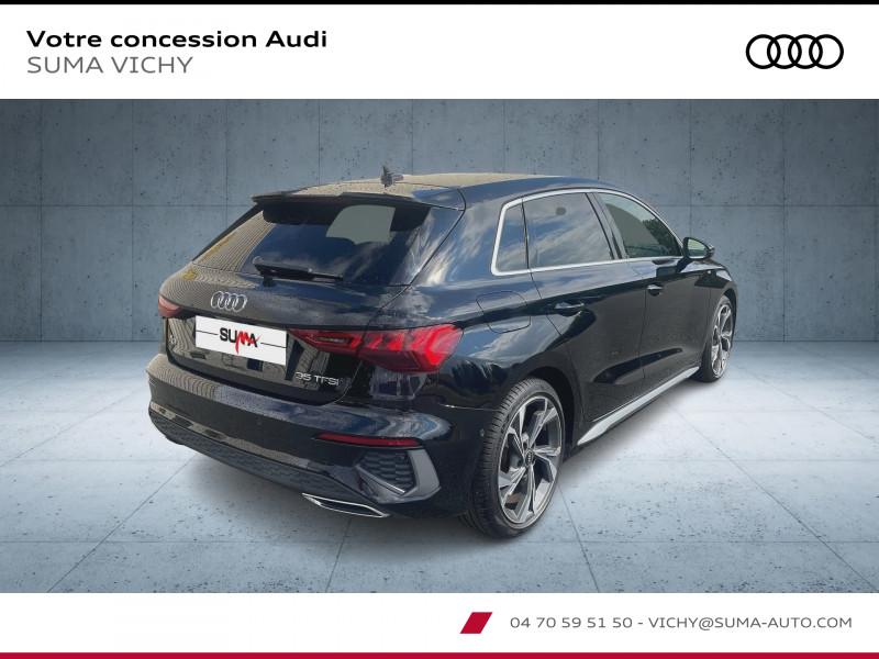 Audi A3 Sportback SPORTBACK A3 Sportback 35 TFSI Mild Hybrid 150 S tronic 7  occasion à CHARMEIL - photo n°5