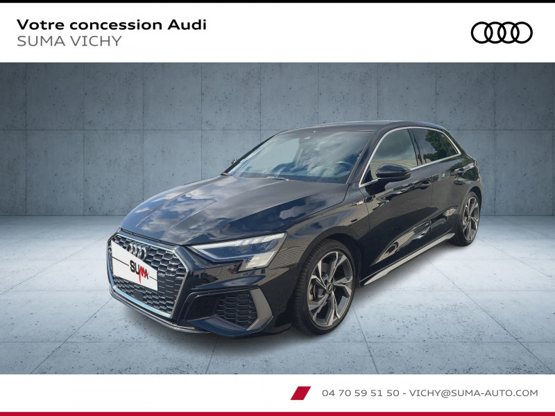Audi A3 Sportback SPORTBACK A3 Sportback 35 TFSI Mild Hybrid 150 S tronic 7  occasion à CHARMEIL - photo n°1