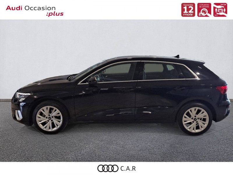 Audi A3 Sportback SPORTBACK A3 Sportback 35 TFSI Mild Hybrid 150 S tronic 7  occasion  Angoulins - photo n3