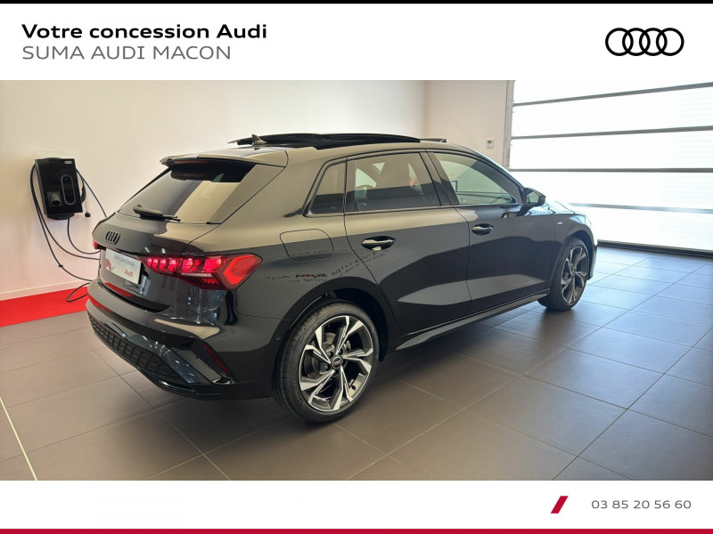 Audi A3 Sportback SPORTBACK A3 Sportback 40 TFSI e Hybride rechargeable 204 S   occasion  Mcon - photo n7