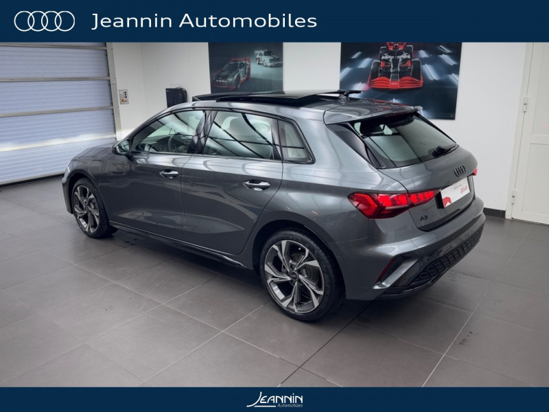 Audi A3 Sportback SPORTBACK A3 Sportback 40 TFSI e Hybride rechargeable 204 S   occasion  Vert Saint Denis - photo n3