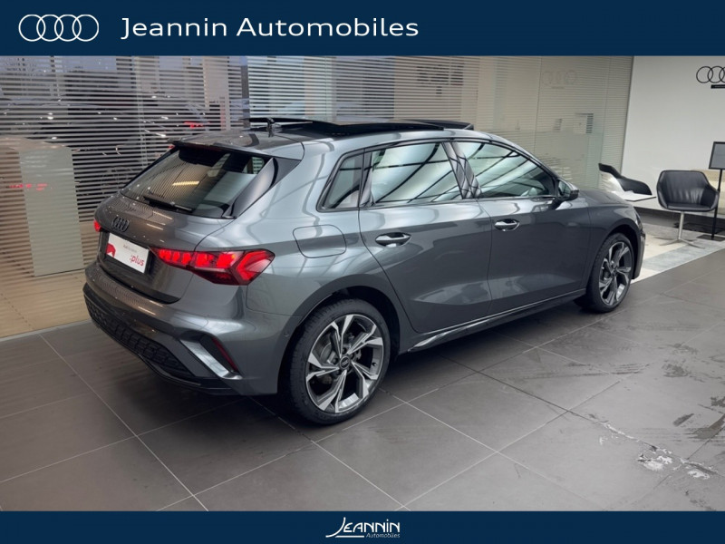Audi A3 Sportback SPORTBACK A3 Sportback 40 TFSI e Hybride rechargeable 204 S   occasion  Vert Saint Denis - photo n5