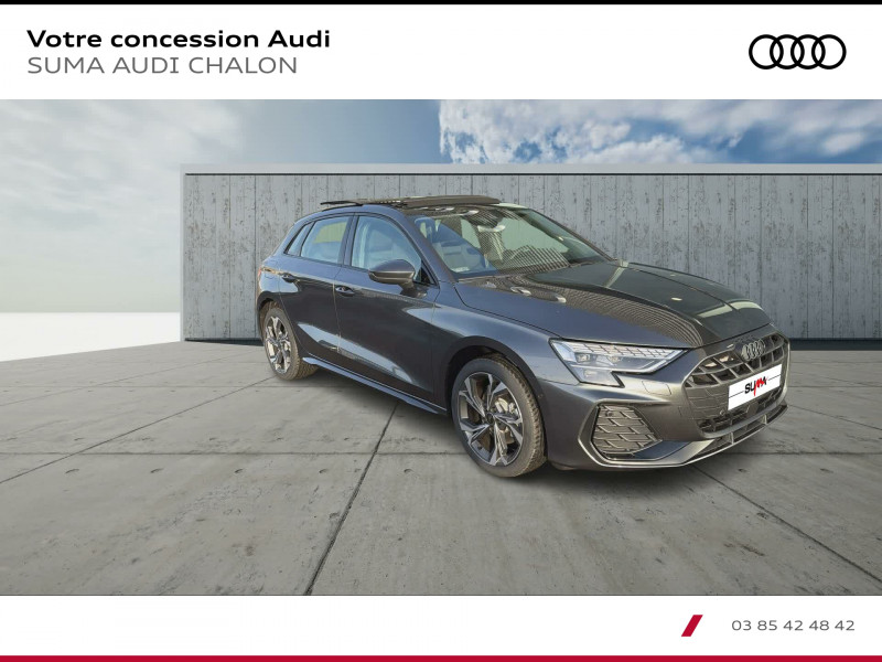 Audi A3 Sportback SPORTBACK A3 Sportback 40 TFSI e Hybride rechargeable 204 S   occasion  Chalon sur Sane