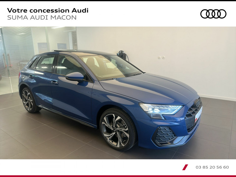 Audi A3 Sportback SPORTBACK A3 Sportback 40 TFSI e Hybride rechargeable 204 S   occasion à Mcon - photo n°2