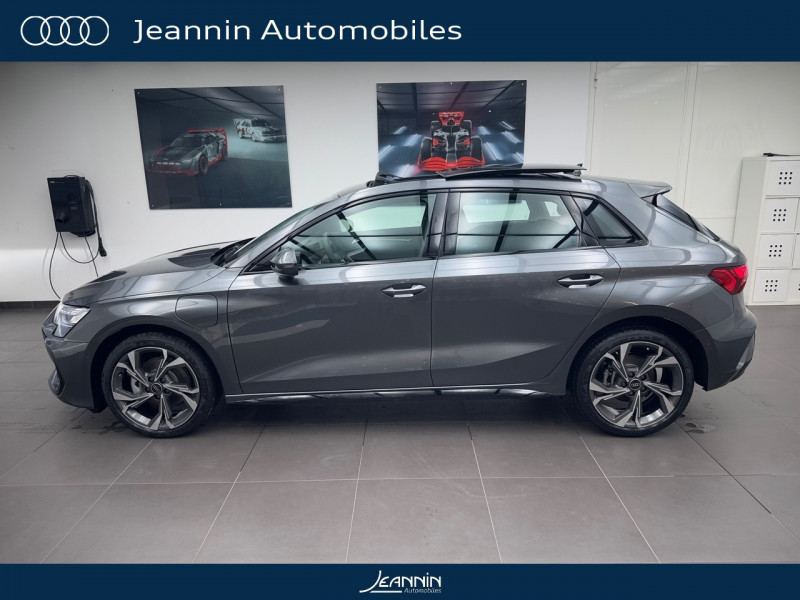 Audi A3 Sportback SPORTBACK A3 Sportback 40 TFSI e Hybride rechargeable 204 S   occasion  Vert Saint Denis - photo n2
