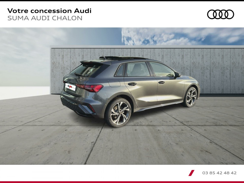 Audi A3 Sportback SPORTBACK A3 Sportback 40 TFSI e Hybride rechargeable 204 S   occasion  Chalon sur Sane - photo n5