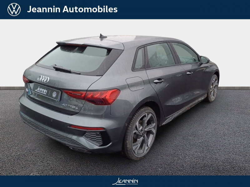 Audi A3 Sportback SPORTBACK A3 Sportback 40 TFSIe 204 S tronic 6  occasion à Vert Saint Denis - photo n°5