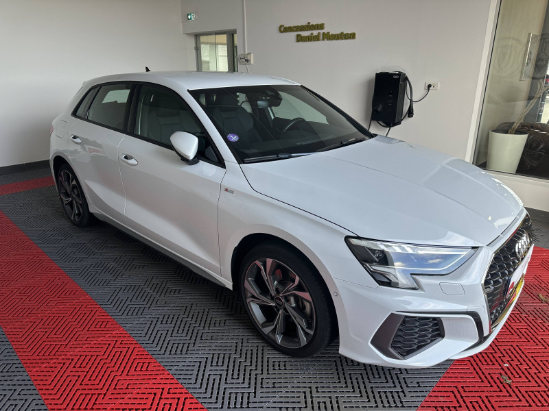Audi A3 Sportback SPORTBACK A3 Sportback 40 TFSIe 204 S tronic 6  occasion à Saint-Malo - photo n°3