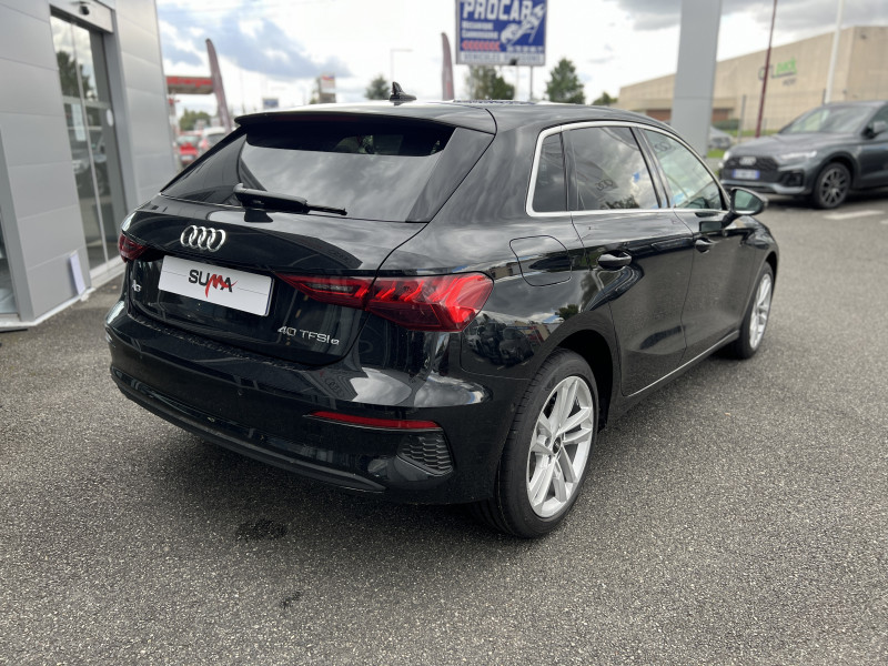 Audi A3 Sportback SPORTBACK A3 Sportback 40 TFSIe 204 S tronic 6  occasion à CHARMEIL - photo n°5