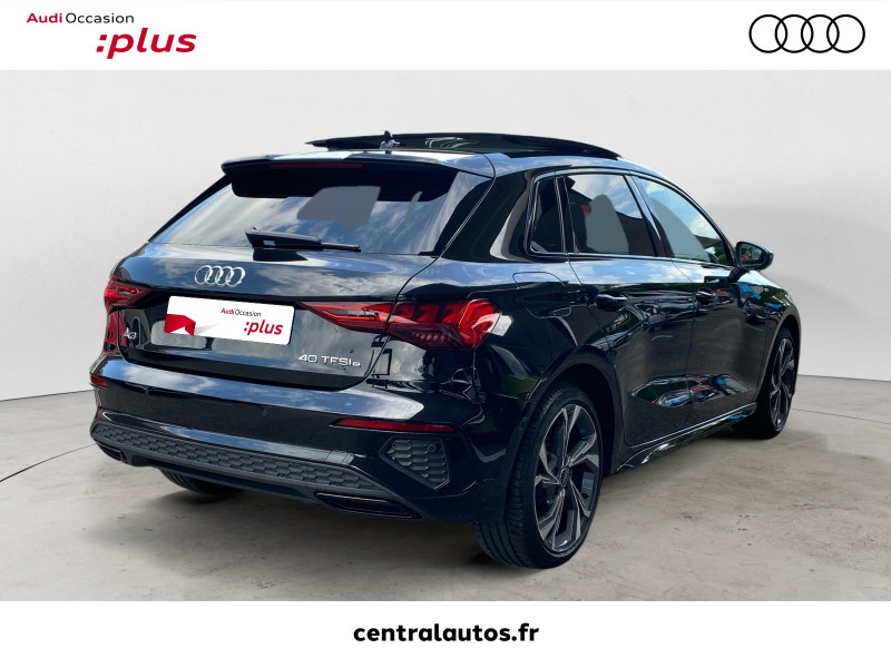 Audi A3 Sportback SPORTBACK A3 Sportback 40 TFSIe 204 S tronic 6  occasion  Francheville - photo n5
