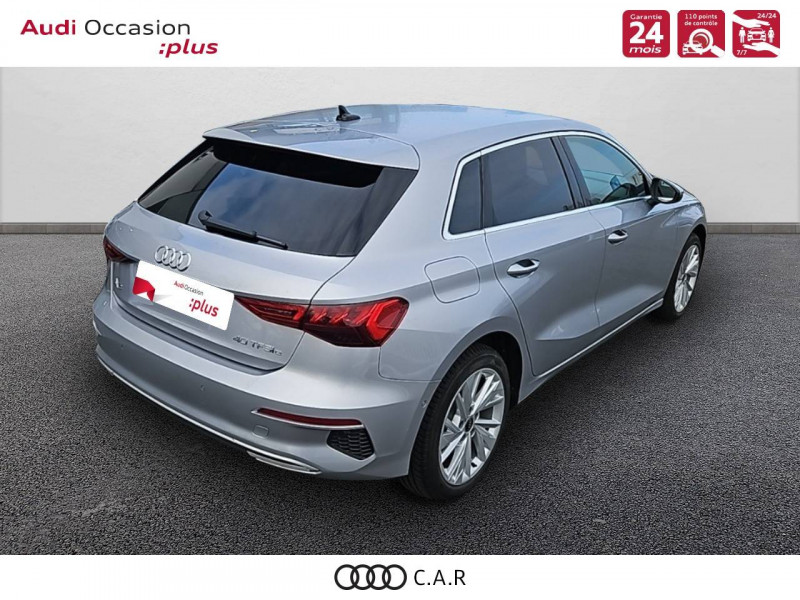 Audi A3 Sportback SPORTBACK A3 Sportback 40 TFSIe 204 S tronic 6  occasion à TONNAY-CHARENTE - photo n°5