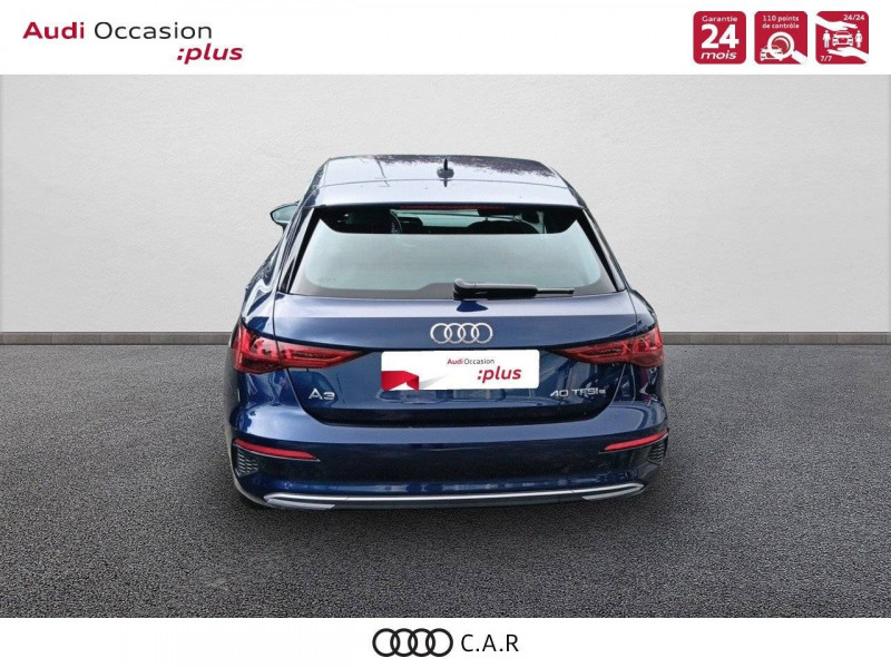 Audi A3 Sportback SPORTBACK A3 Sportback 40 TFSIe 204 S tronic 6  occasion à CHATEAUBERNARD - photo n°4