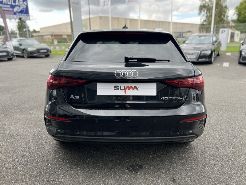 Audi A3 Sportback SPORTBACK A3 Sportback 40 TFSIe 204 S tronic 6  occasion à CHARMEIL - photo n°4