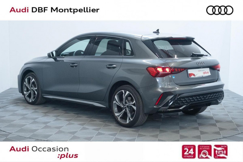 Audi A3 Sportback sportback TFSI Mild Hybrid 150 S tronic 7 S line  occasion  Montpellier - photo n3