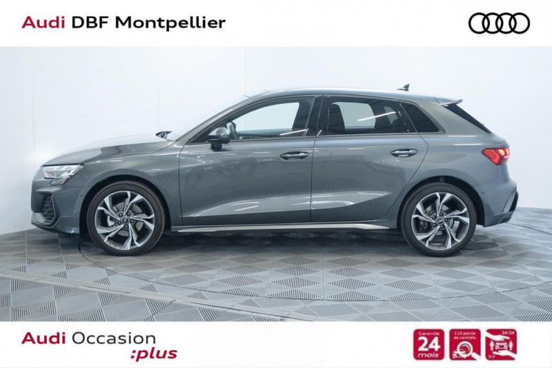 Audi A3 Sportback sportback TFSI Mild Hybrid 150 S tronic 7 S line  occasion  Montpellier - photo n2