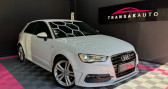 Audi A3 occasion année 2013 boite Automatique Annonce Audi A3 occasion Essence 1.8 TFSI 180 S Line S tronic 7 /SUIVIE / TRES BON ETAT / DRI à Marignane