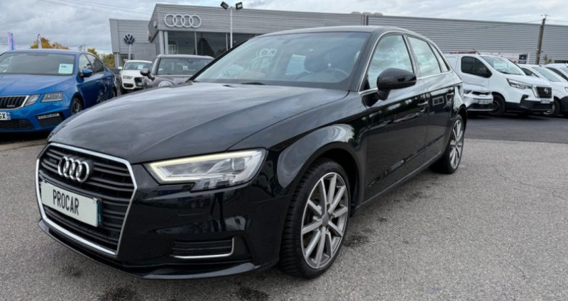 Audi A3 2.0 tdi 184 design luxe quattro s-tronic 7 2017 Audi A3 2.0 tdi 184 design luxe quattro s-tronic 7  occasion à CHARMEIL