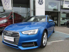 Audi A4 Avant occasion Bleu année 2018 boite Robotisee Annonce Audi A4 Avant occasion Essence 1.4 TFSI 150ch S line S tronic 7 à Millau