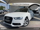 Audi A4 Avant occasion Blanc année 2015 boite Automatique Annonce Audi A4 Avant occasion Diesel 2.0 TDI 150ch clean diesel DPF Ambition Luxe Multitronic Eur à Compiègne